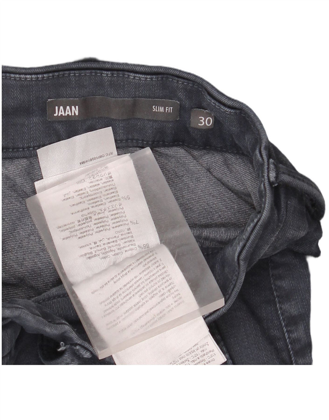 REPLAY Herre Jaan Cargo Slim Jeans W30 L30 Marineblå Bomuld