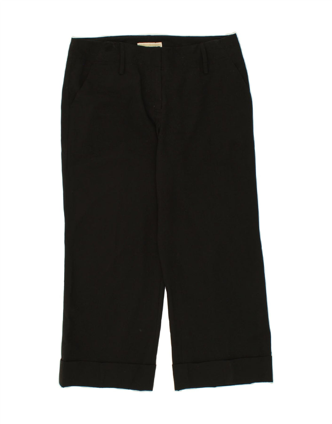 MICHAEL KORS Womens Straight Capri Trousers US 8 Medium W34 L24 Black Vintage Michael Kors and Second-Hand Michael Kors from Messina Hembry 