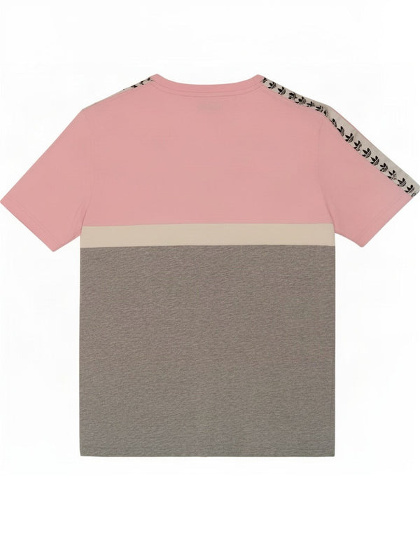 Adidas piger grafisk t-shirt top 15-16 år Pink Colourblock Bomuld