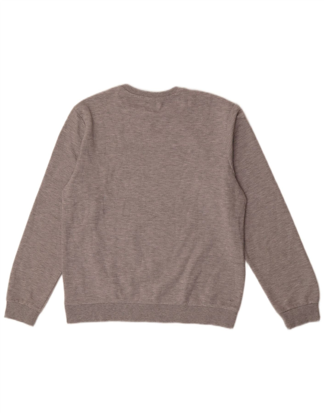 North Sails Herre Grafisk Sweatshirt Jumper Medium Grey Flecked Bomuld