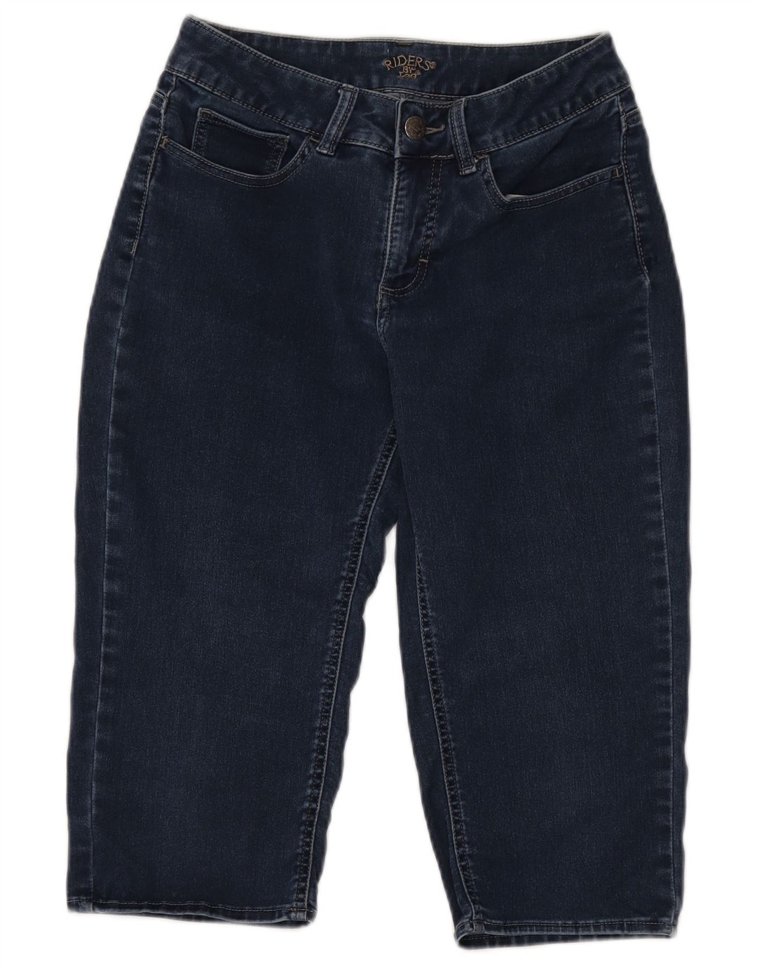 LEE Womens Riders Tapered Capri Jeans W30 L18  Blue Cotton