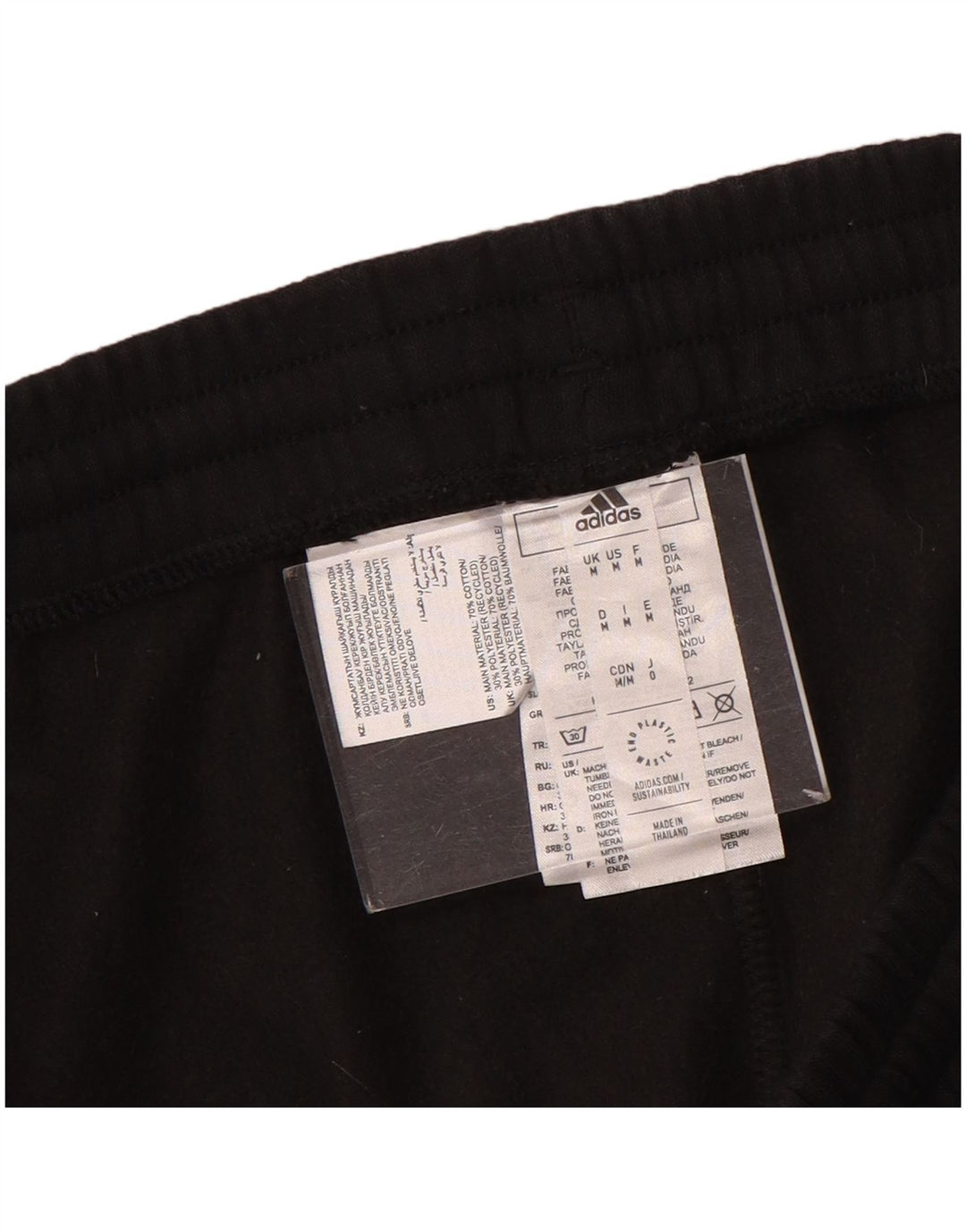 Adidas Træningsdragt til mænd Joggers Medium Sort Bomuld