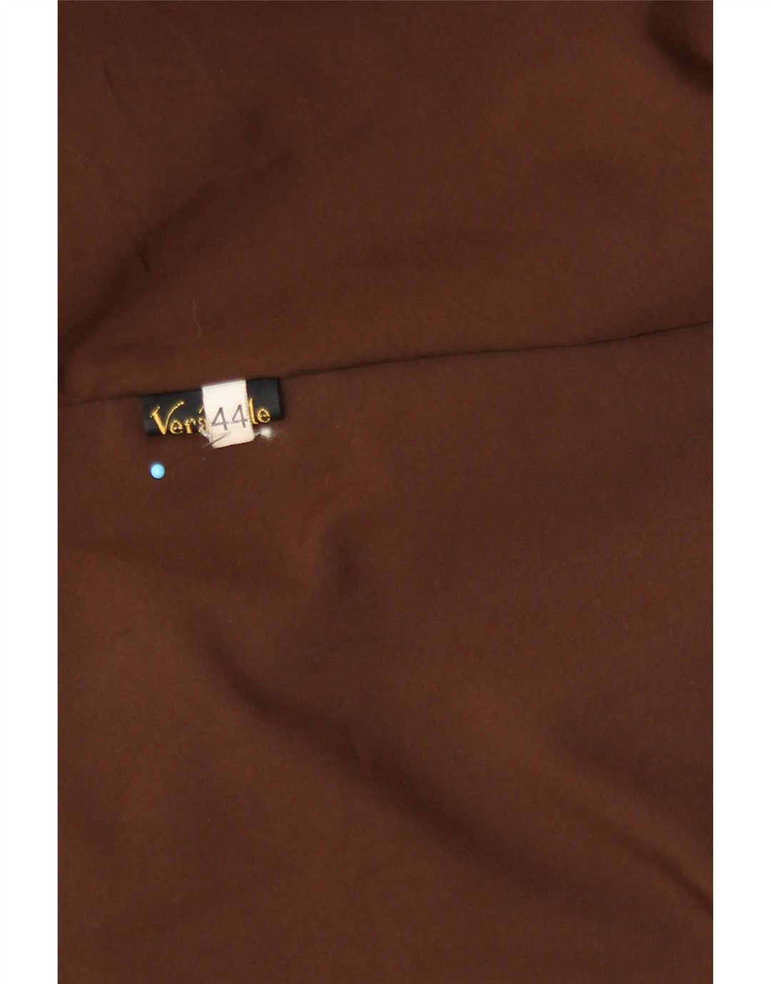 Vintage læderfrakke til kvinder IT 44 medium brunt læder
