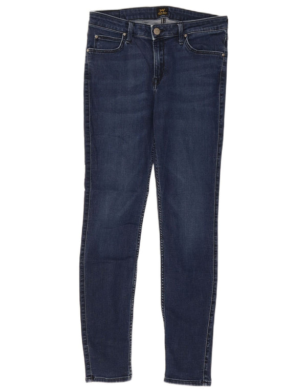 Lee Dame Scarlett Skinny Jeans W30 L29 Marineblå Bomuld