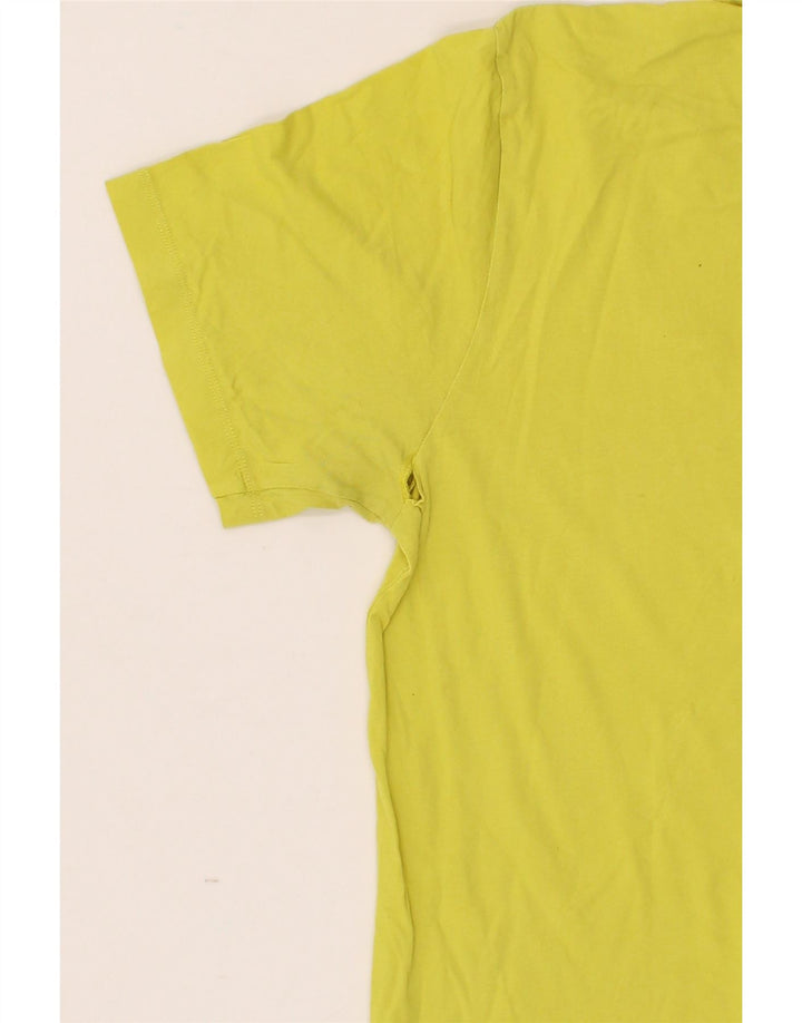 NIKE Mens T-Shirt Top Medium Yellow Cotton Vintage Nike and Second-Hand Nike from Messina Hembry 