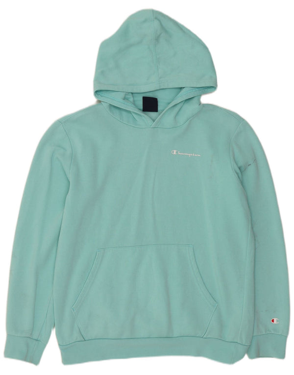 CHAMPION Pige hættetrøje 13-14 år XL turkis bomuld