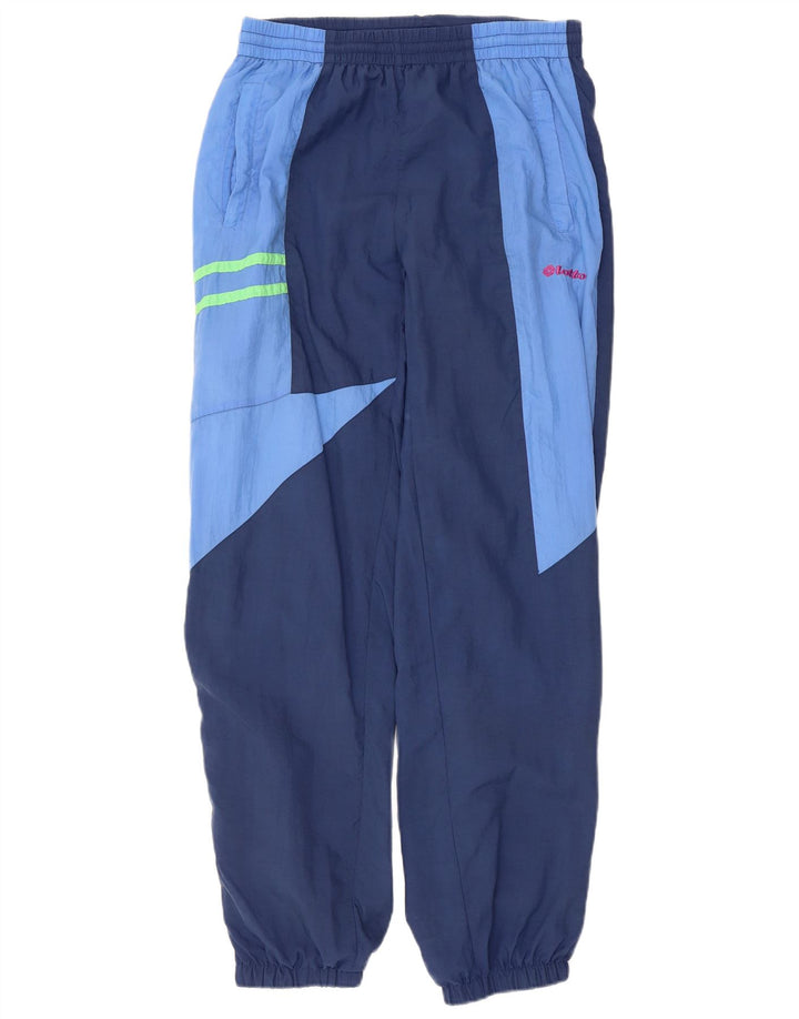 Lotto Herre træningsdragt Bukser Joggers Medium Navy Blue Colourblock