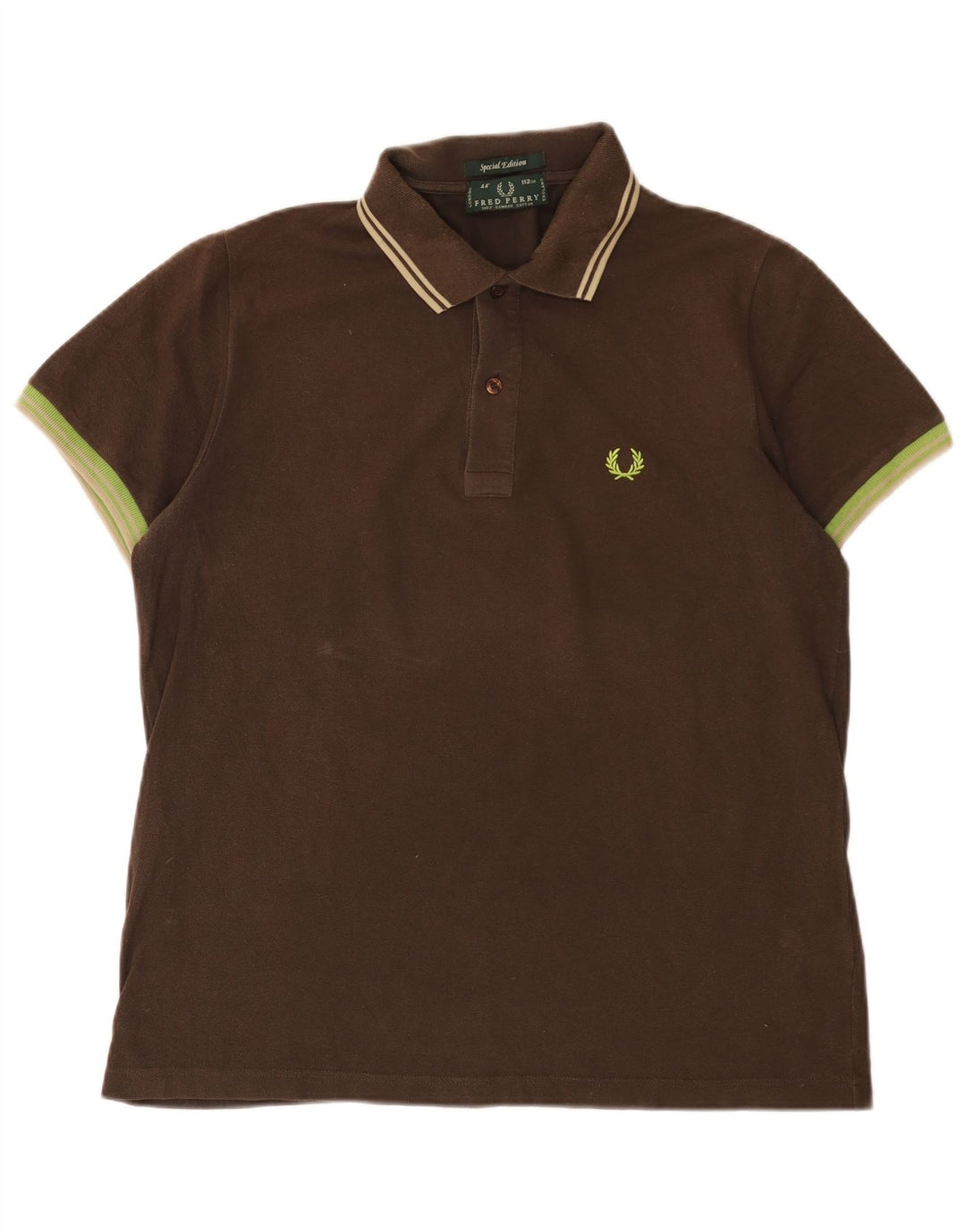 Fred Perry Herre Special Edition Polo Shirt Stor brun bomuld