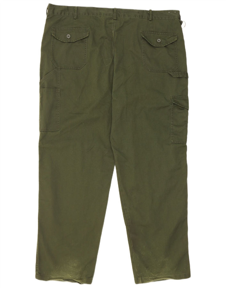 Dickies Herre Tapered Cargo Bukser W44 L30 Grøn Polyester