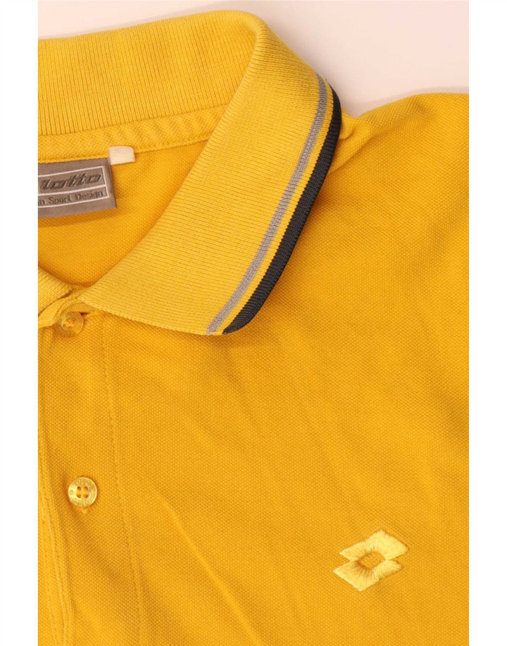 Lotto Herre Polo Shirt XL Gul