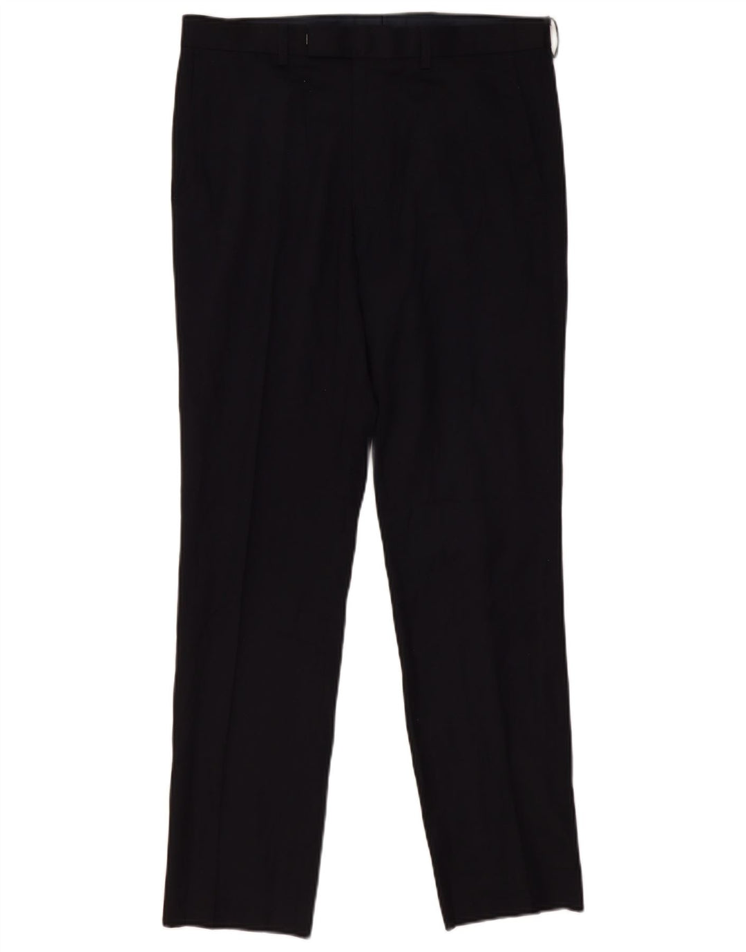 Marks & Spencer Slim Suit Bukser til kvinder W32 L33 Marineblå polyester