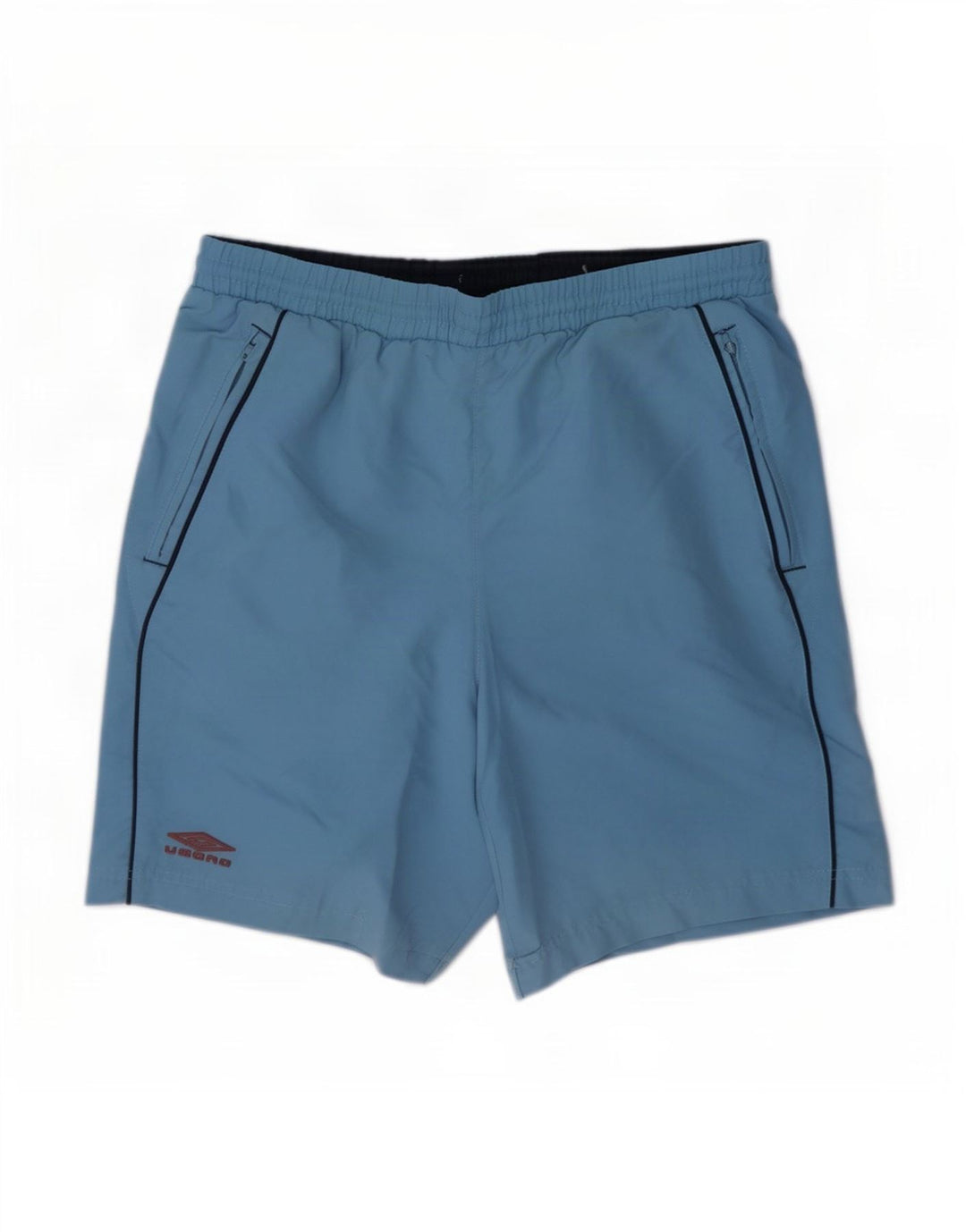 Umbro Herre grafiske sportsshorts Små blå polyester