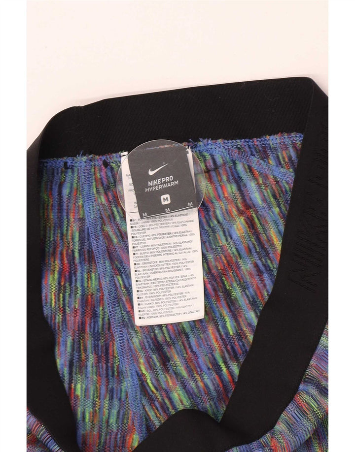 Nike Dame Leggings UK 12 Medium Flerfarvet Polyester