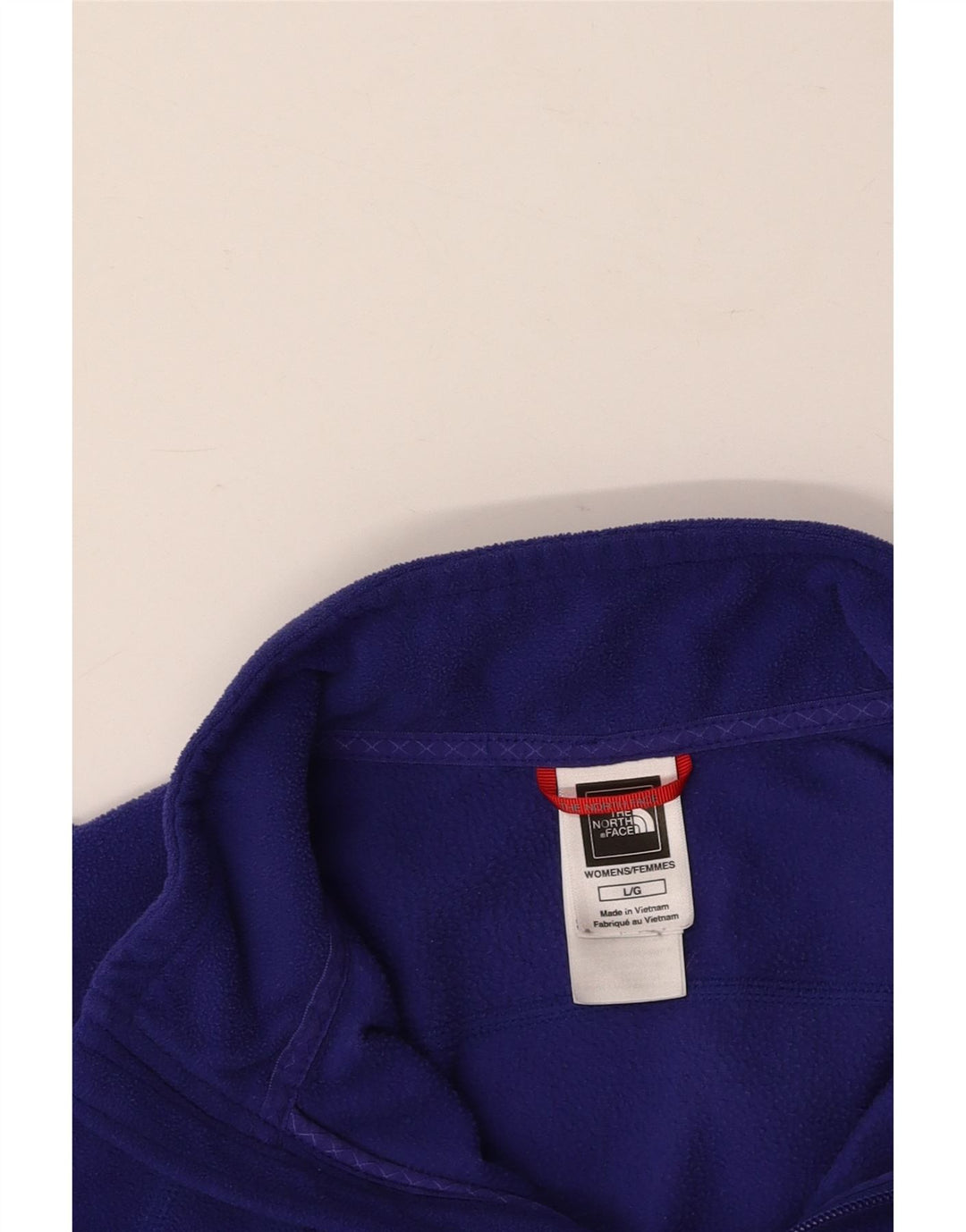 THE NORTH FACE Fleecejakke til kvinder UK 16 Stor lilla polyester