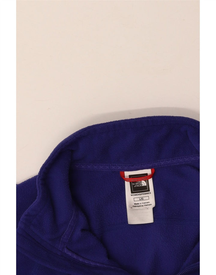 THE NORTH FACE Fleecejakke til kvinder UK 16 Stor lilla polyester