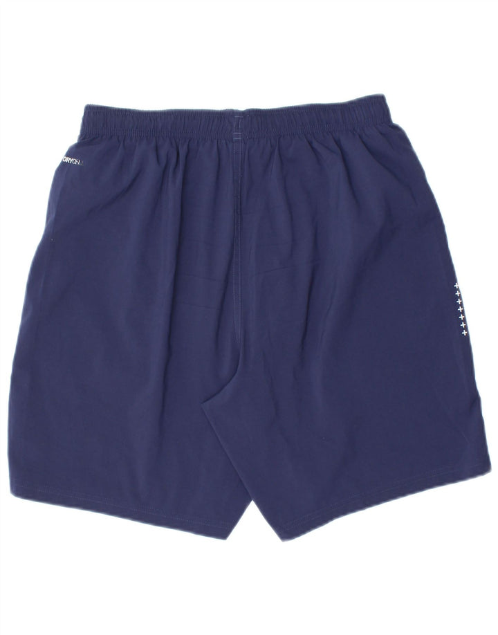PUMA Mens Sport Shorts Medium Navy Blue Polyester