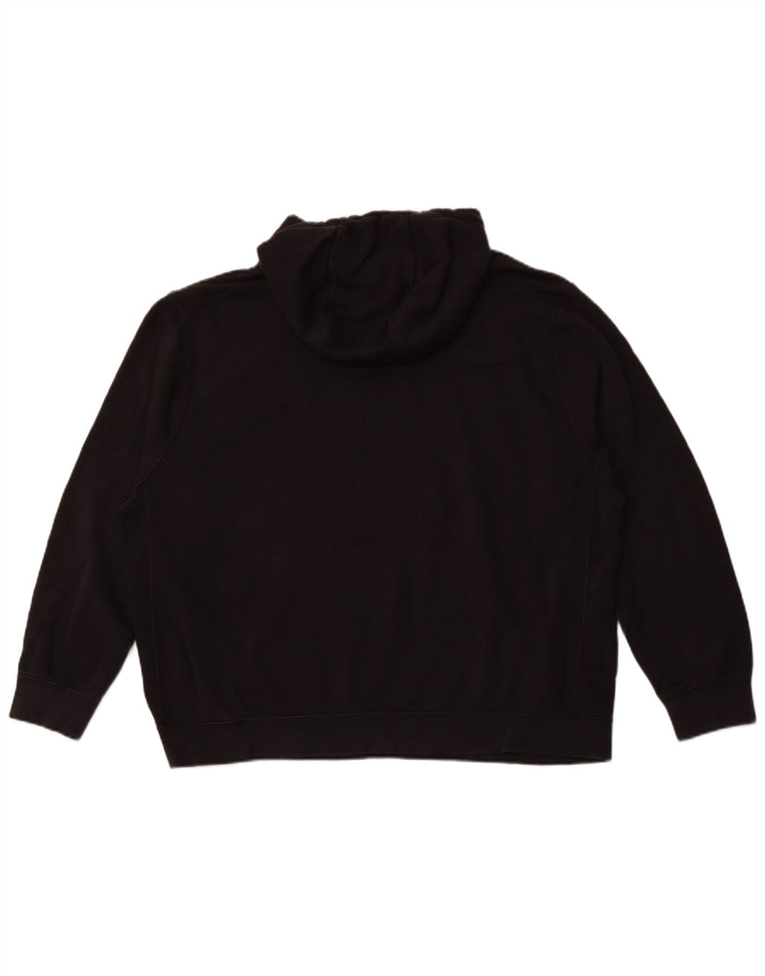 NIKE Mens Hoodie Jumper XL Black Cotton