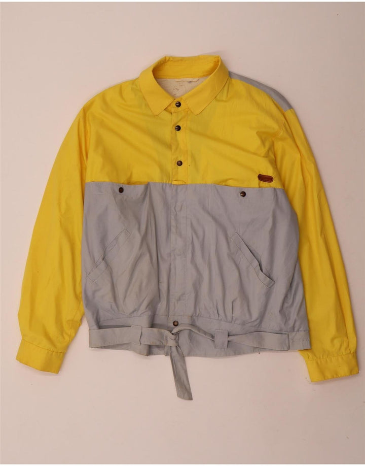 Sportman Bomberjakke til mænd IT 52 XL Gul Colourblock