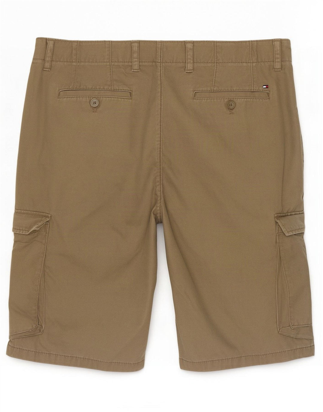 Tommy Hilfiger Herre Cargo Shorts W36 Large Khaki Bomuld