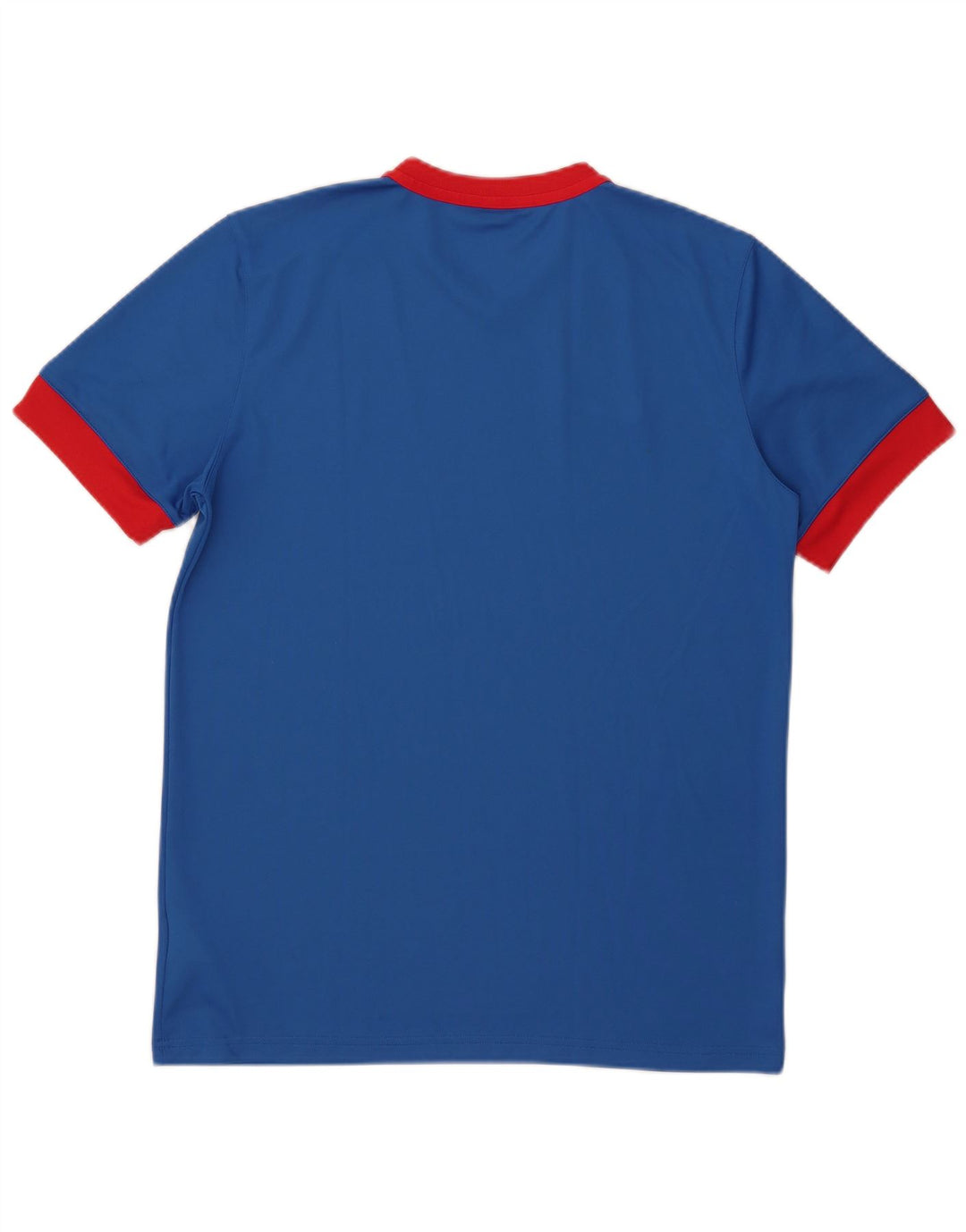 NIKE Herre Dri Fit T-Shirt Top Stor Blå Colourblock Polyester