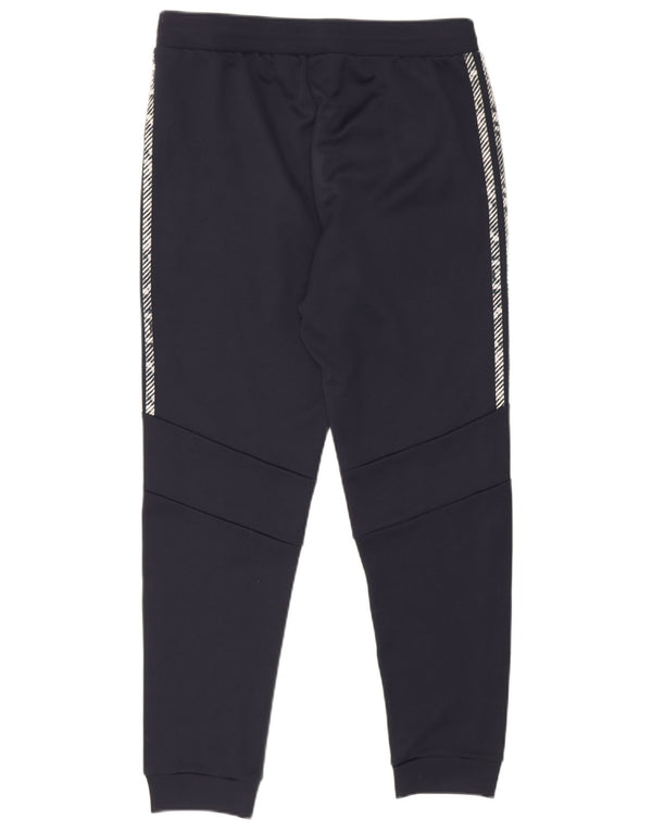 Adidas Herre grafisk træningsdragt Bukser Joggers Large Navy Blue Polyester