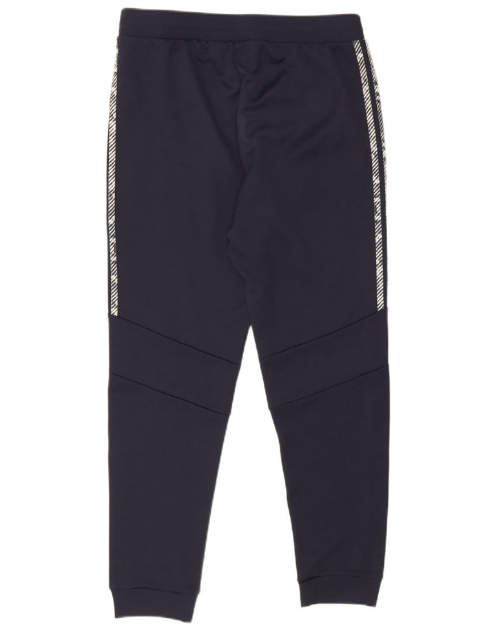 Adidas Herre grafisk træningsdragt Bukser Joggers Large Navy Blue Polyester