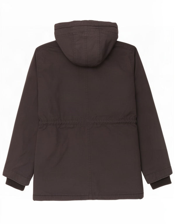 Lyle & Scott Boys Hooded Windbreaker Coat 14-15 år Sort bomuld