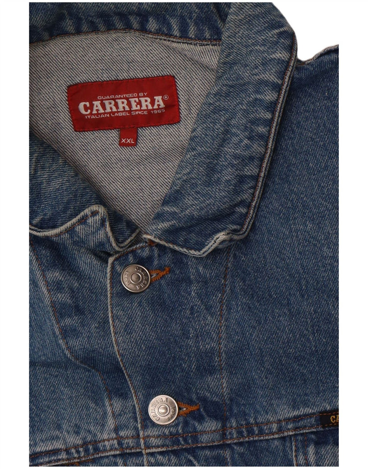 Carrera Herre denimjakke UK 44 2XL Blå