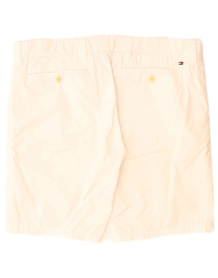 Tommy Hilfiger Herre Slim Fit Chino Shorts W32 Medium White