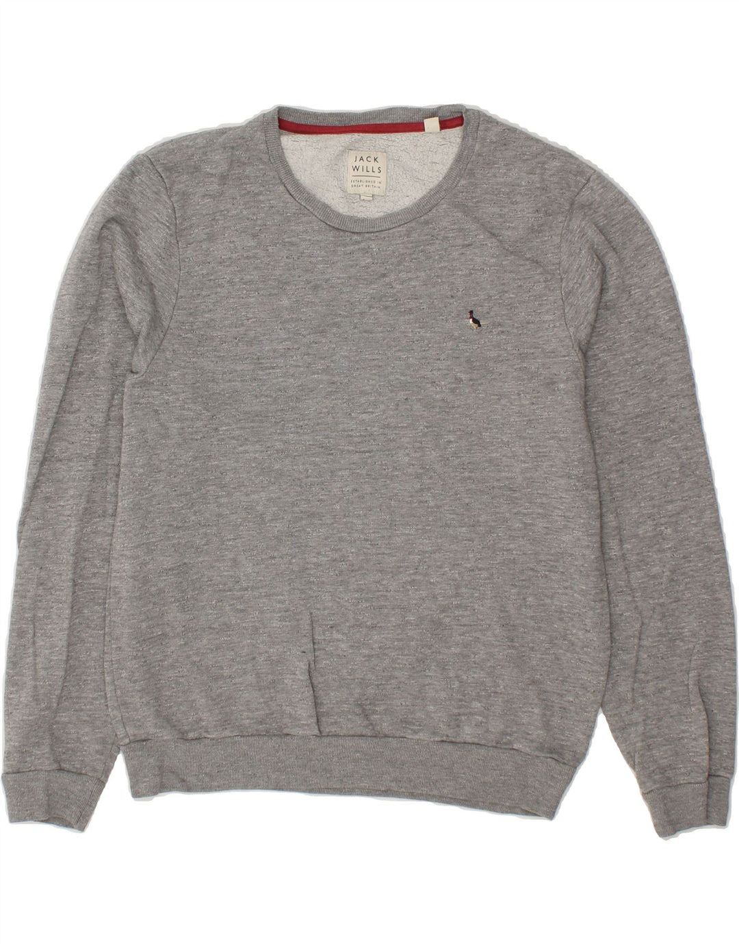 JACK WILLS Mens Sweatshirt Jumper Medium Grey Cotton Vintage Jack Wills and Second-Hand Jack Wills from Messina Hembry 