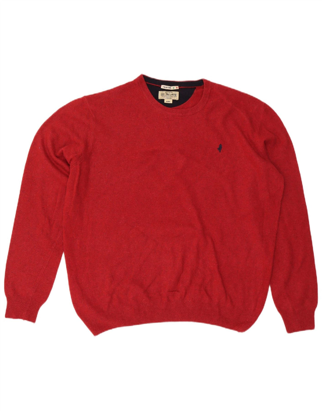 MARLBORO CLASSICS Herre sweater med rund hals 3XL rød