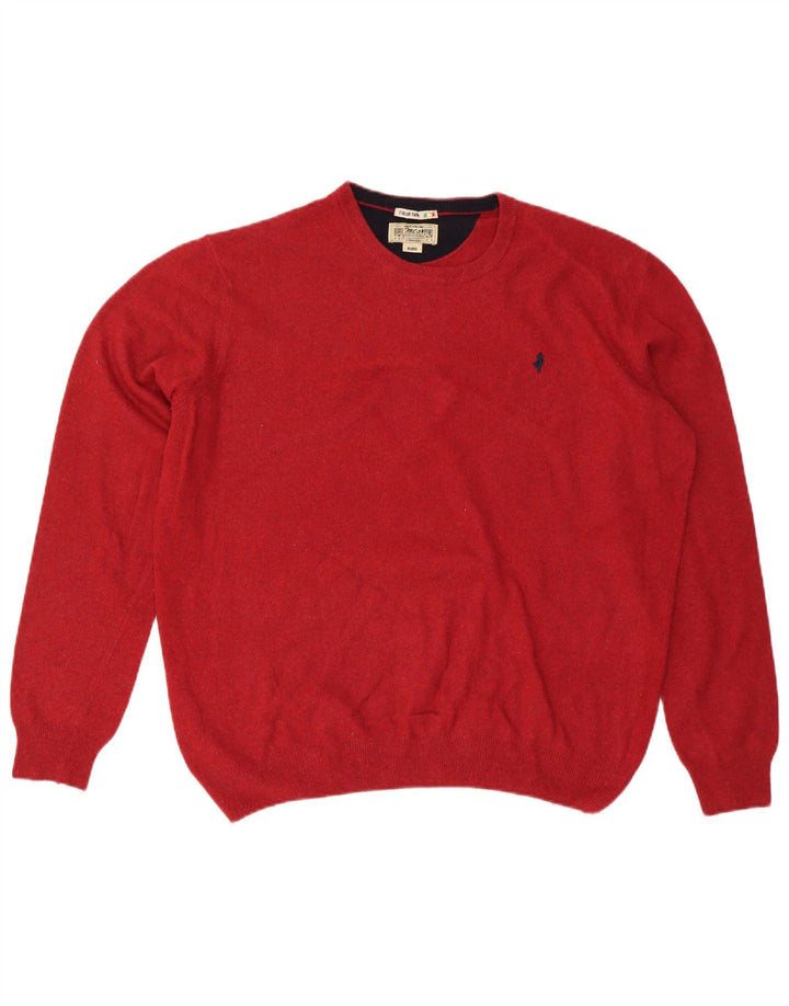 MARLBORO CLASSICS Herre sweater med rund hals 3XL rød