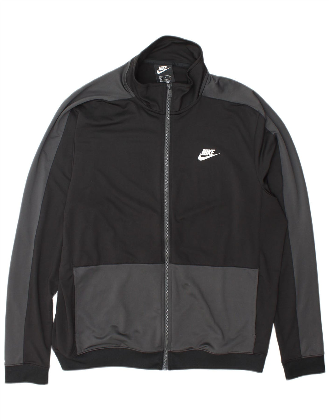 Nike Træningsdragt til mænd Topjakke XL Sort Colourblock Polyester