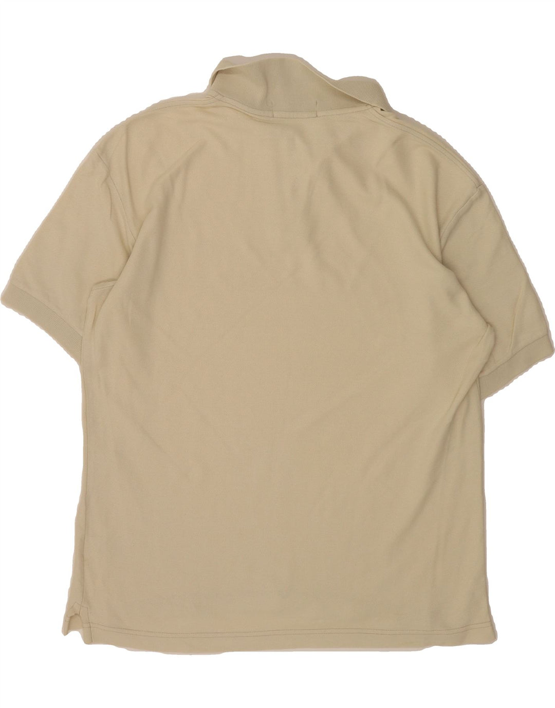 FILA Mens Polo Shirt IT 46 Small Beige Cotton Vintage Fila and Second-Hand Fila from Messina Hembry 