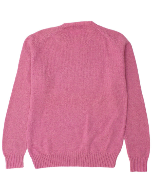KAPPA Herre Crew Neck trøje Sweater Large Pink Uld