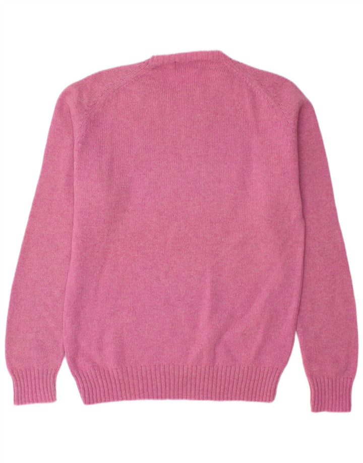 KAPPA Herre Crew Neck trøje Sweater Large Pink Uld