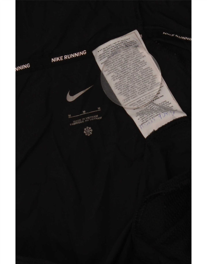 Nike Dame Løbe Hætte Træningsdragt Topjakke UK 14 Medium Sort