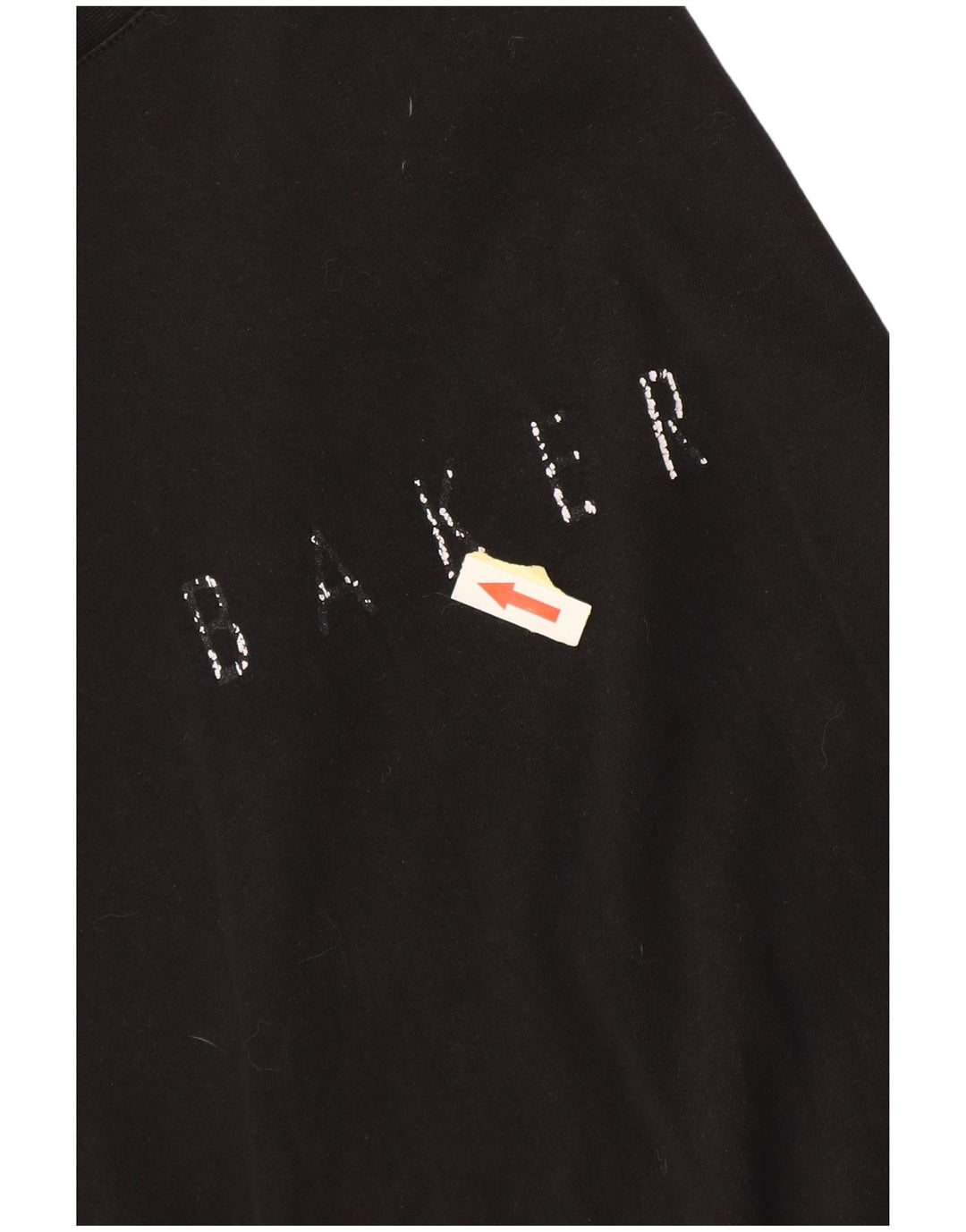 Ted Baker Herre grafisk T-shirt Top Størrelse 3 Medium Sort