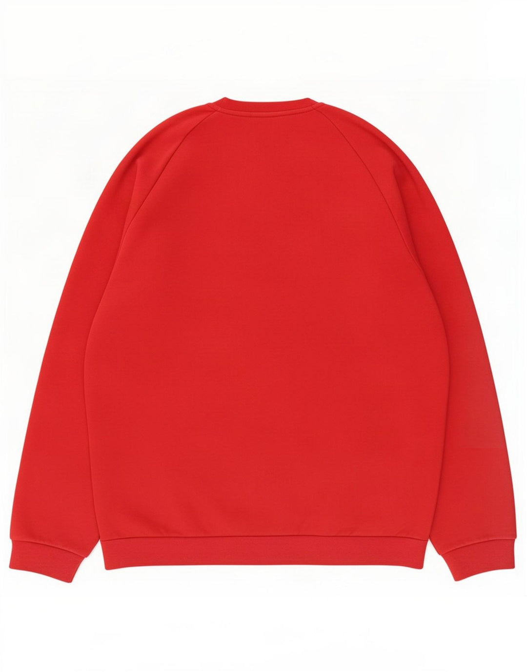 Adidas Sweatshirt til mænd, stor rød bomuld