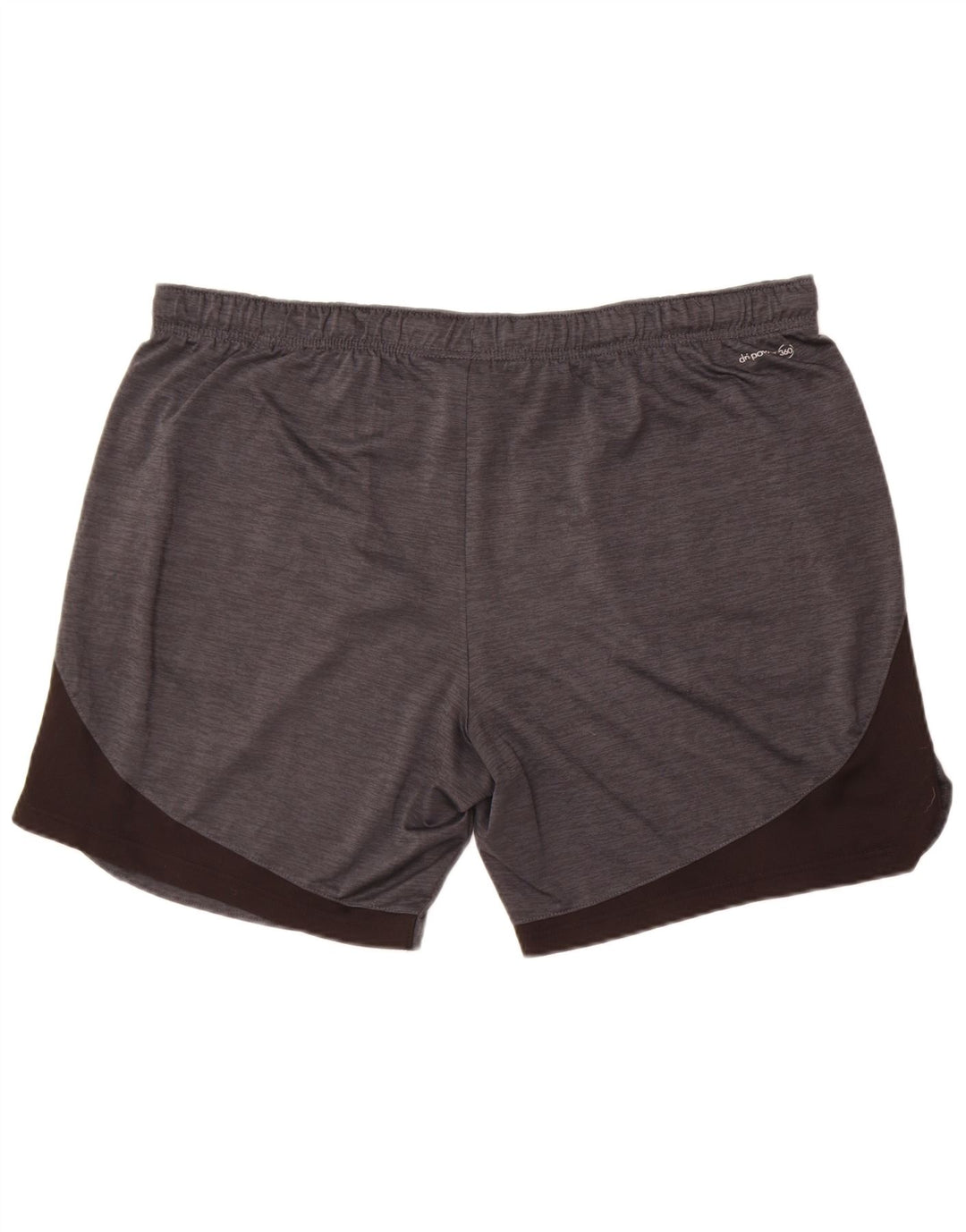 Russell Athletic Sports Shorts til mænd, store grå farveblok polyester