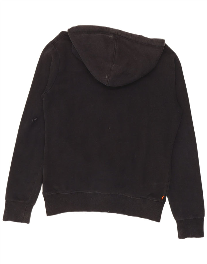 Superdry Grafisk hættetrøje til mænd mellem sort bomuld