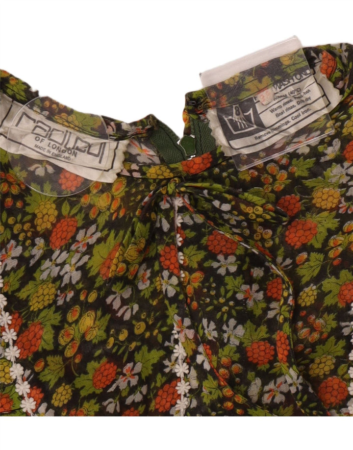 Radley Dame Maxi Kjole EU 38 Medium Grøn Blomster