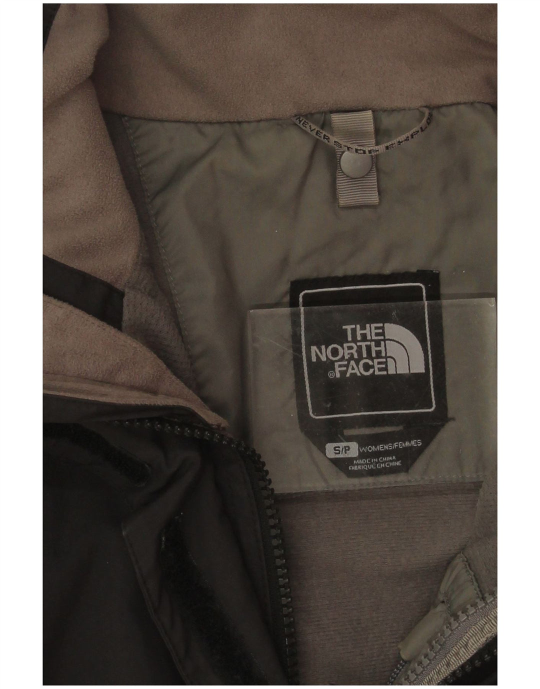 The North Face Womens Hyvent Oversized Windbreaker Jacket UK 10 Small Black