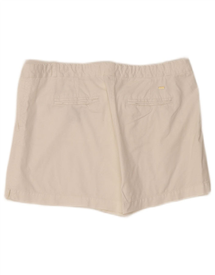 Tommy Hilfiger Chino Shorts til kvinder US 8 Medium W32 Hvid Bomuld