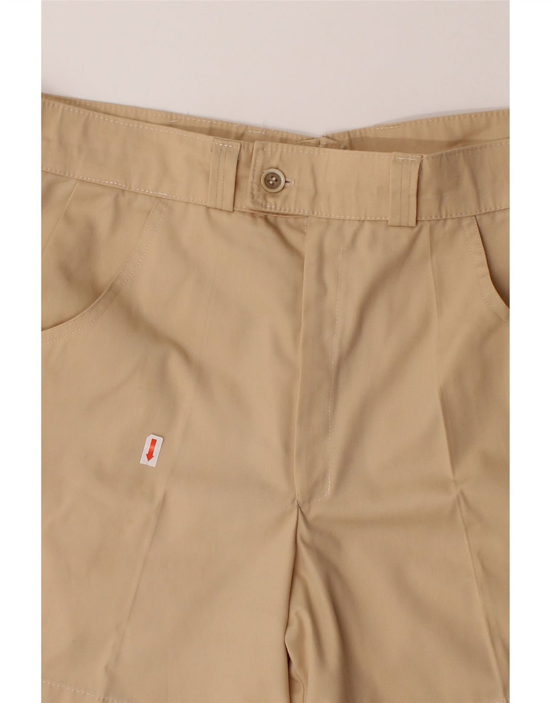 VINTAGE Womens Casual Shorts W34 Large  Beige Vintage Vintage and Second-Hand Vintage from Messina Hembry 