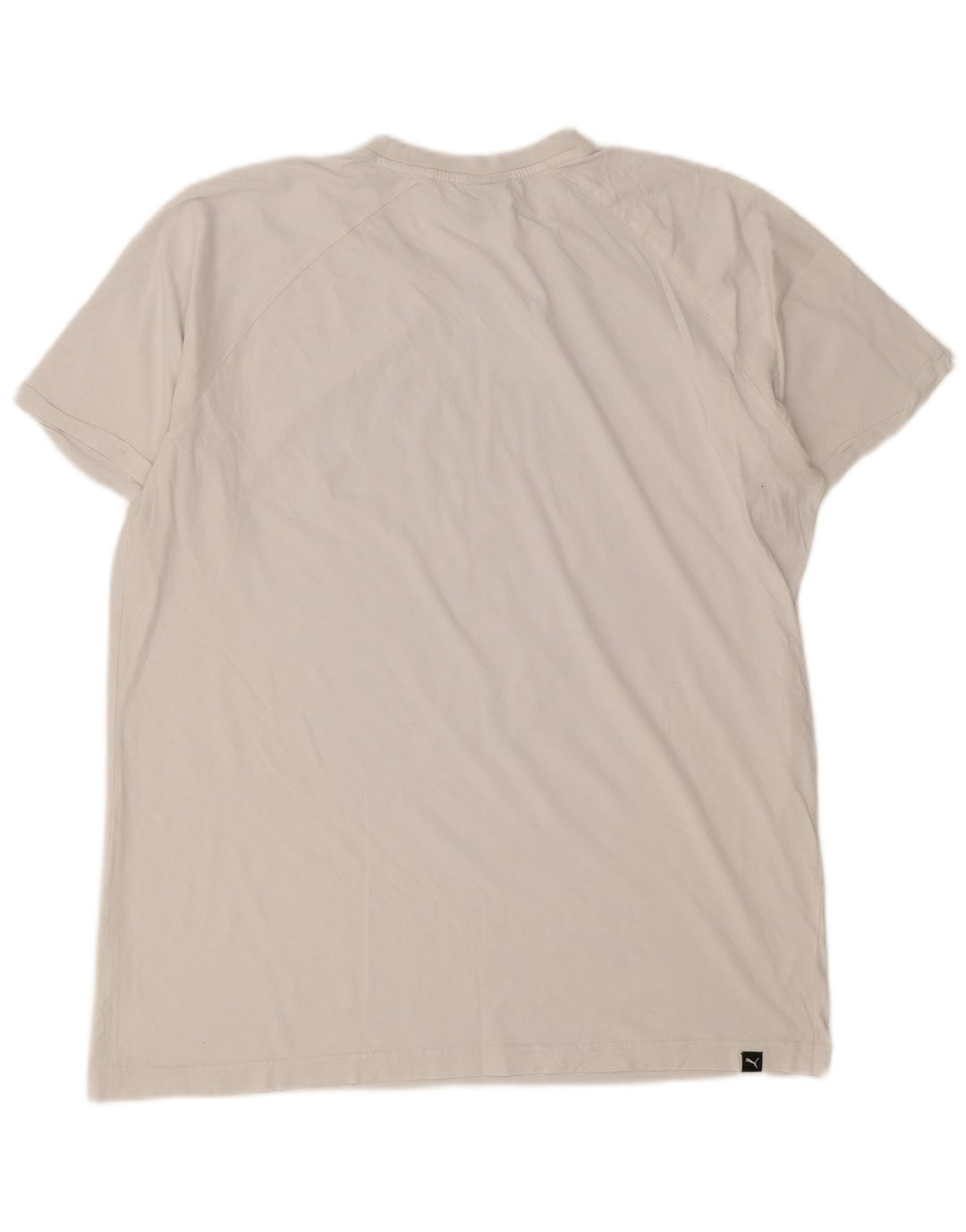 Puma Herre Grafisk T-Shirt Top Stor Hvid