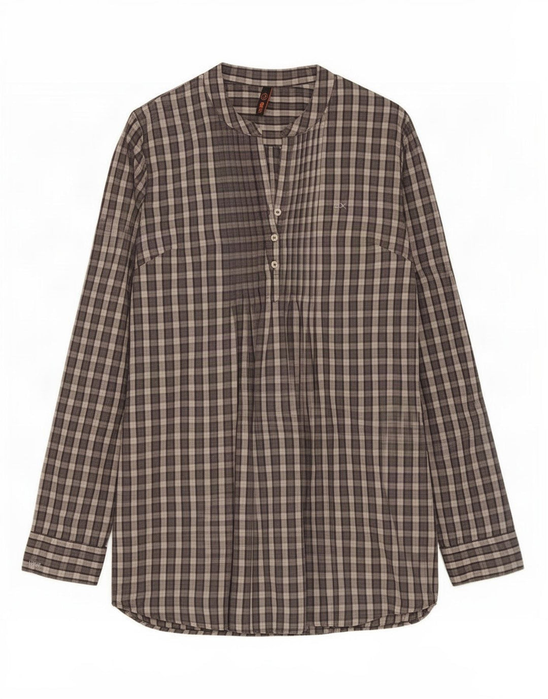 Sun68 Dame Pullover Shirt UK 10 Small Grey Ternet Bomuld