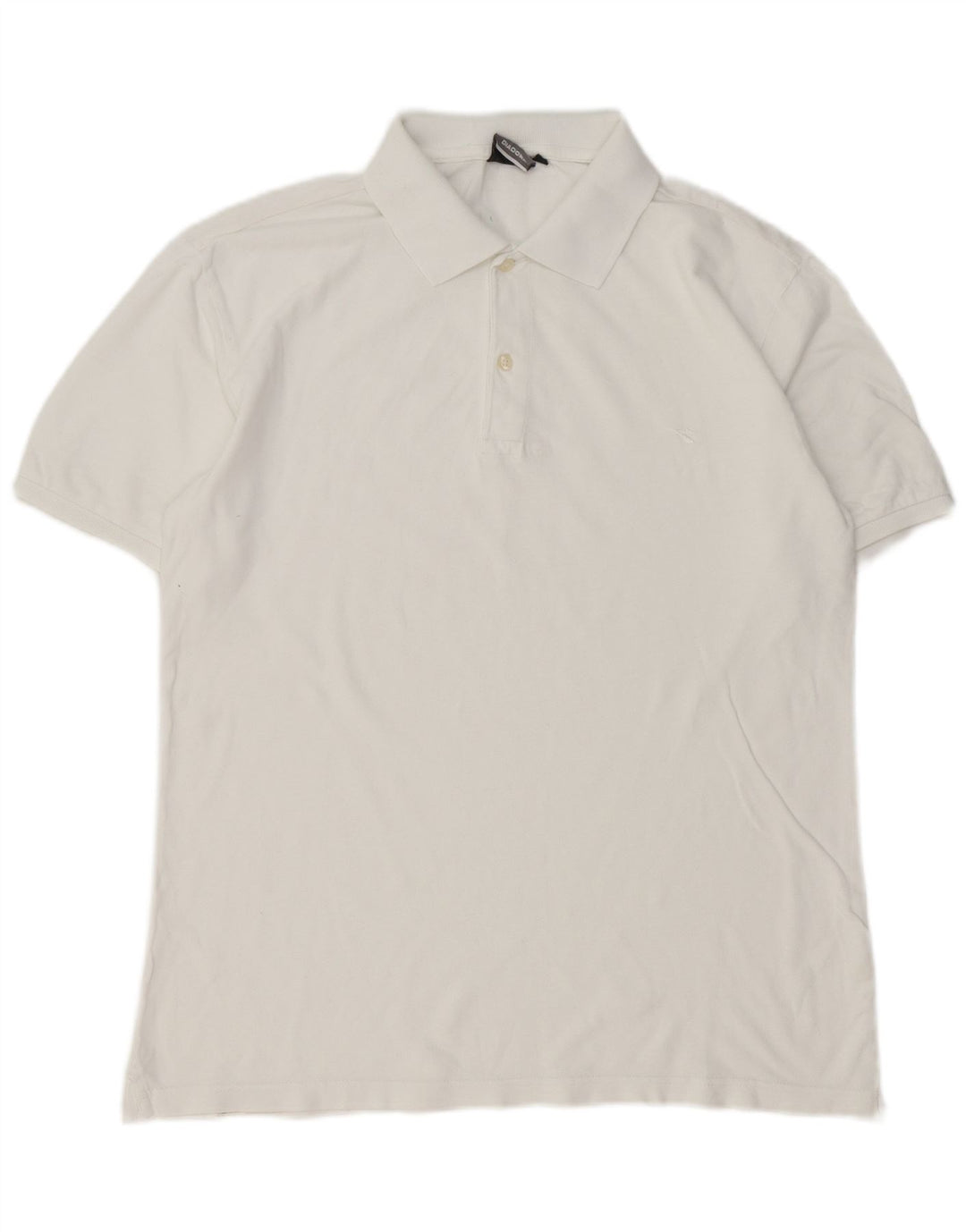 Diadora herre poloskjorte stor hvid bomuld