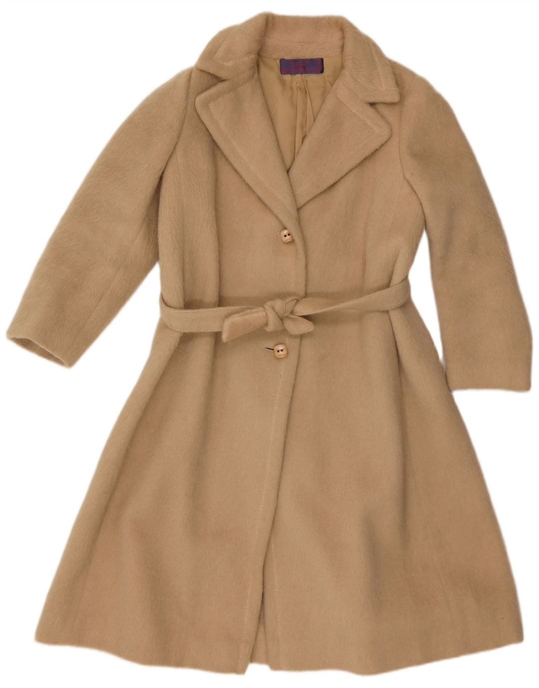 Vintage overfrakke til kvinder IT 48 XL Beige