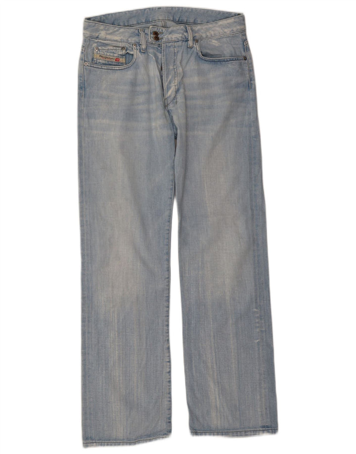 Diesel Herre Bootcut Jeans W32 L32 Blå Bomuld
